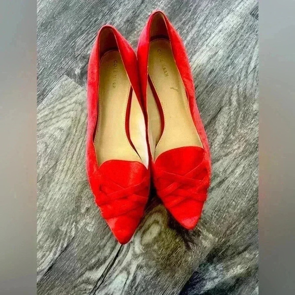 Cole Haan orange Flats - Picture 1 of 3
